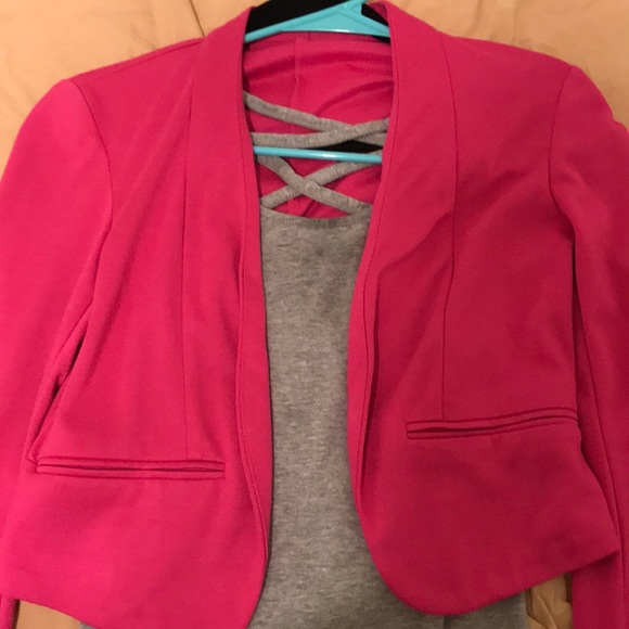 Pink soft blazer - Picture 4 of 4